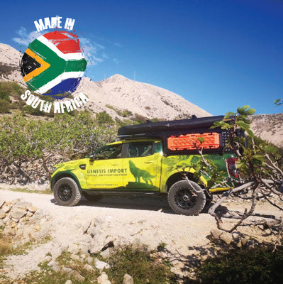 Alu-Cab Canopy Camper Ford Ranger D/Cab 2012-22 in Schwarz