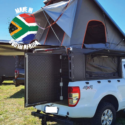 Alu-Cab Canopy Camper Isuzu D-Max X/Cab 2012-2020 schwarz